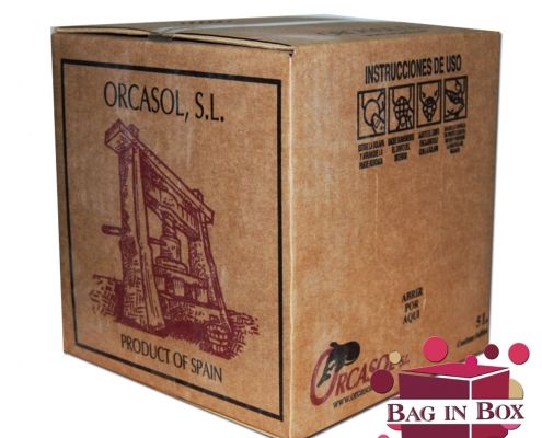 Vino Orcasol P02, Vinos Bag in Box Rioja España
