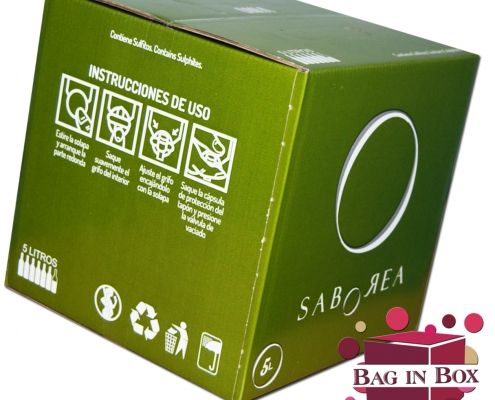Vino Saborea P05, Vinos Bag in Box Rioja España